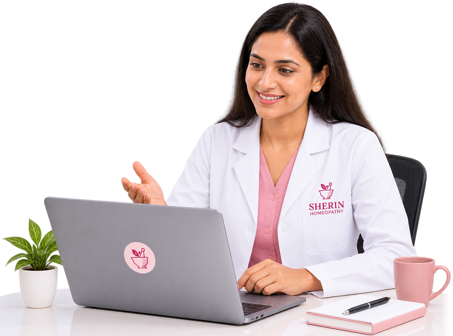 Online consultation with Dr. Sherin